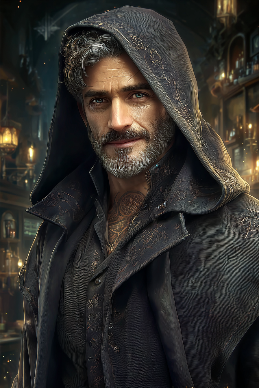 Declan Rook — Warden of the Order of Shadowborn