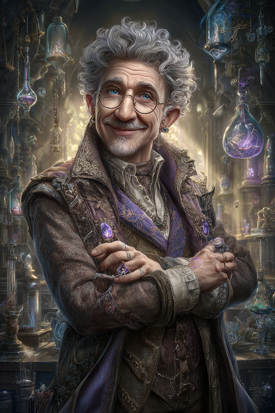 Cedric Pennywhistle — Professor of Practical Spellcraft