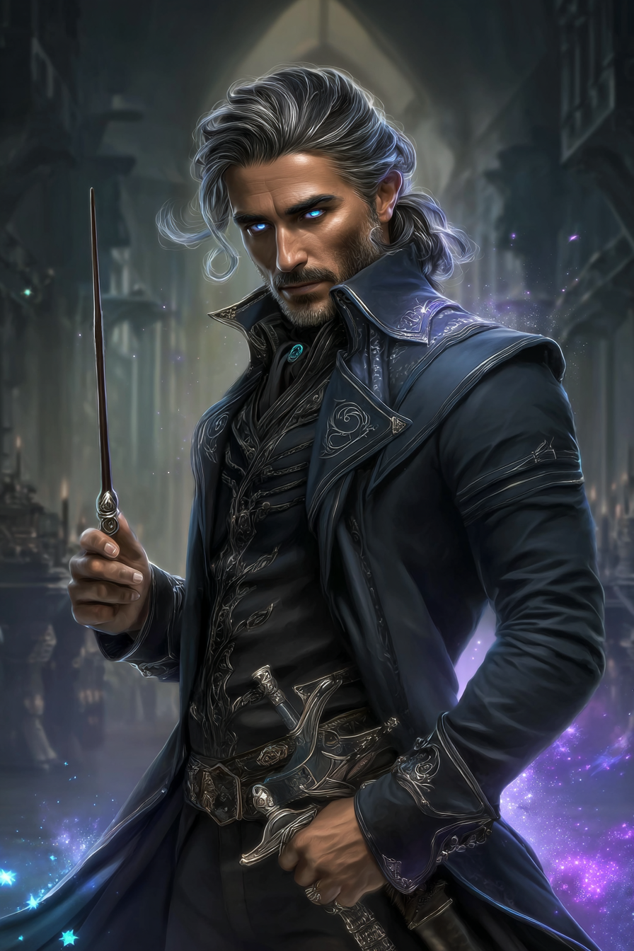 Lord Lucian Darkwater — Warden of the Order of Tempest