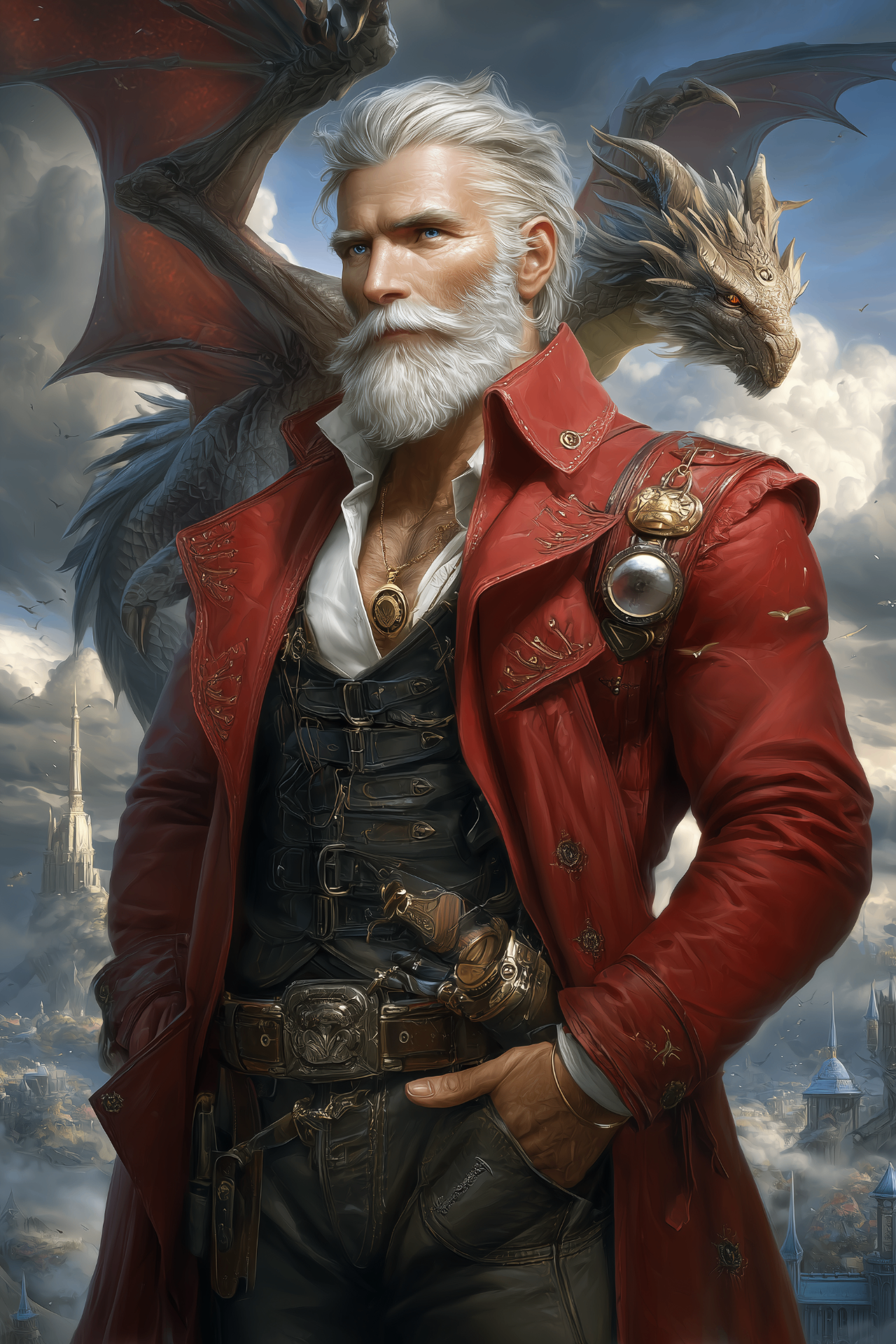 Uther Pendragon — Warden of the Order of Draconis