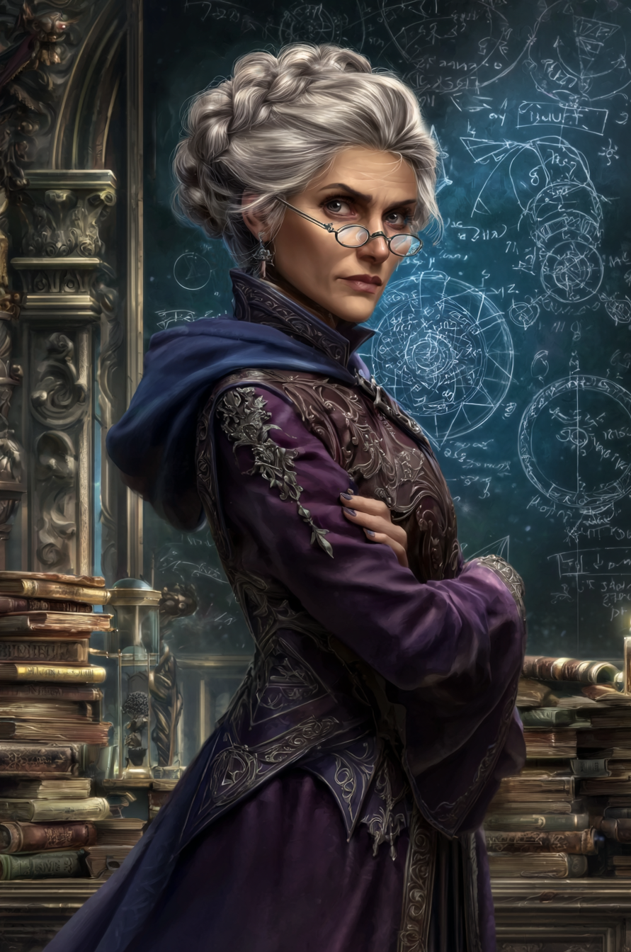 Theodora Blackwood — Warden of the Order of Arcanis