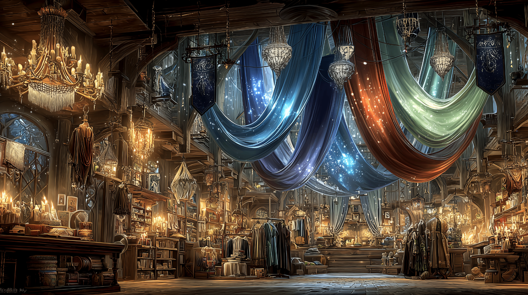 Constellation Robes - Fabric Room