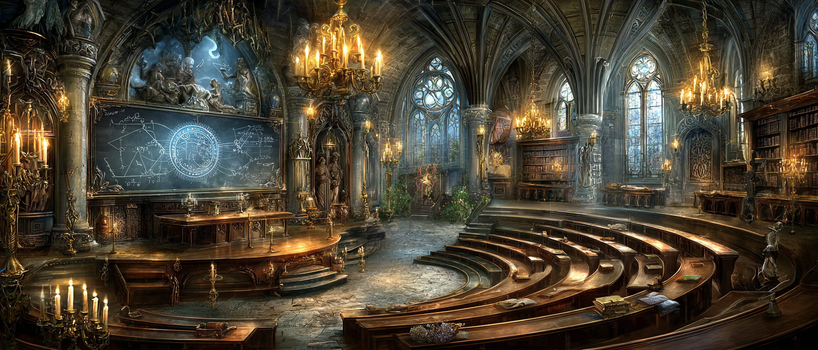 Professor Blackwood's Classroom