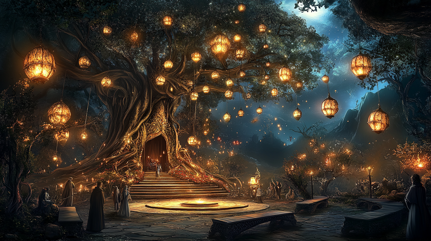 The Lantern Garden